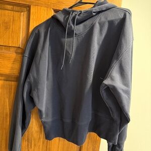 Old Navy Dynamic Fleece Navy Hoodie Size Large